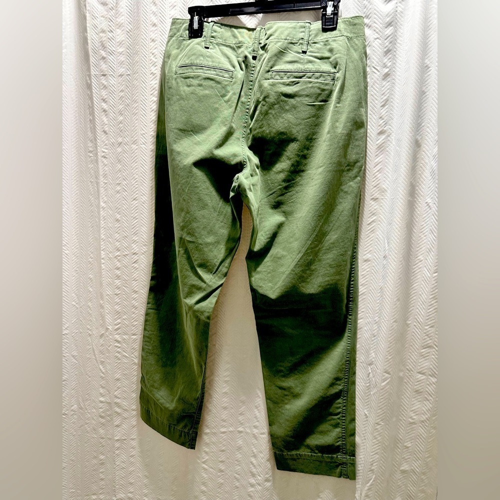 Gap Women's Slim Crop Pants Olive - Picture 4 of 4